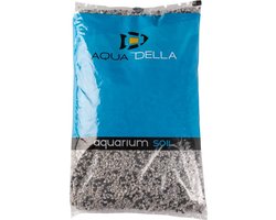 Aqua Della Aquarium Grind mix grijs/zwart - Inhoud: 2 Kilo - Korrel 2 tot 4mm
