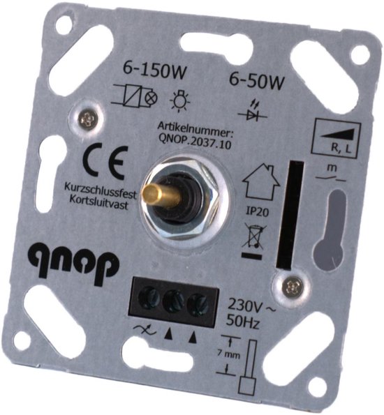 Qnop draaidimmer