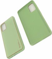ZKl Telecom Telefoonhoesje - Back Cover - Geschikt Voor Samsung Galaxy S20 Plus - Groen