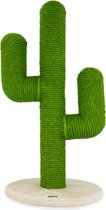 Moowi Krabpaal Cactus voor kat – Sisal – Groen en beige – 70 cm - Size L - Incl. speeltje - Design