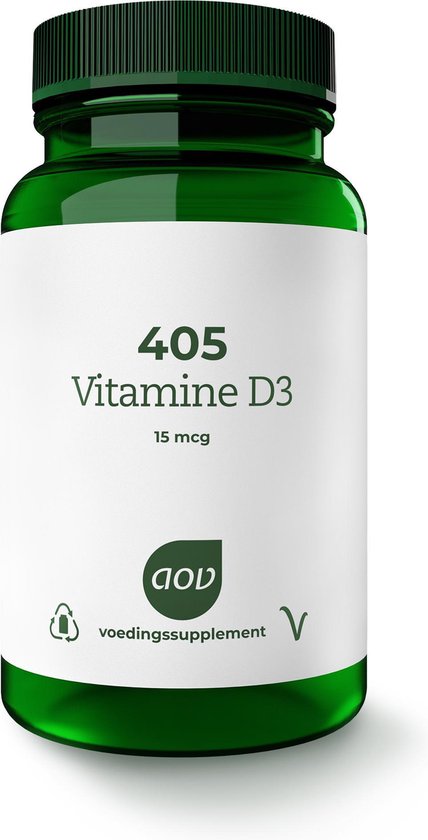 AOV 405 Vitamine D3 (15 mcg) 180 tabletten - Vitaminen -  Voedingssupplementen | bol.com