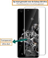 Fooniq Screenprotector Transparant - Geschikt Voor Samsung Galaxy S20 Ultra