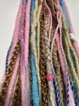 Dreads Twist Braids Dreadfalls Dreadlocks Festival Ponytail Hairfalls Gothic Cyber Locs