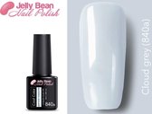Jelly Bean Nail Polish Gel Nagellak SALE - Gellak - Cloud grey (840a) - UV Nagellak 8ml