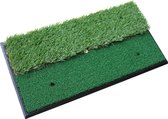Golfmat - 2 Kunstgras Lengtes - 33x63.5 cm