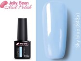 Jelly Bean Nail Polish Gel Nagellak New - Gellak - Sky Blue - UV Nagellak 8ml