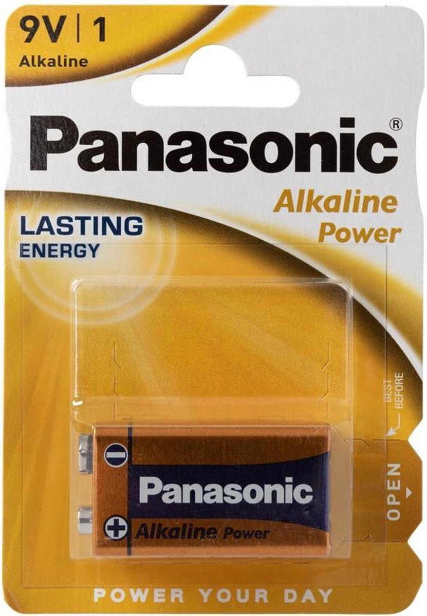 Panasonic 6LR61APB Wegwerpbatterij 9 Volt Alkaline