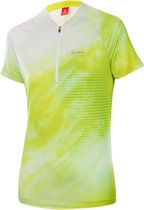 Loffler HZ  Fietsshirt - Maat 42  - Vrouwen - licht groen - wit