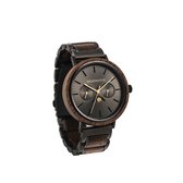 De officiële WoodWatch | Iron Walnut | Houten horloge heren