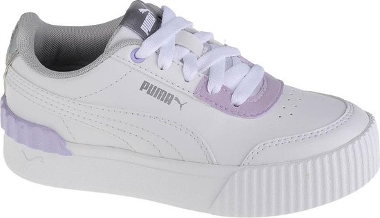 Puma Carina Lift Shine PS 380553-01, voor een jongen, Wit, sneakers, maat:  31 | bol.com