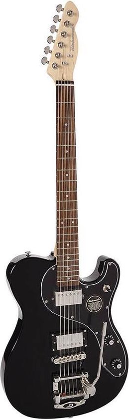 Elektrische gitaar Richwood Master Series Buckaroo Deluxe Tremola  REG-375-MBK Milwood... | bol.com
