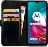 Rosso Element Motorola Moto G10/G20/G30 Hoesje Book Cover Wallet Zwart