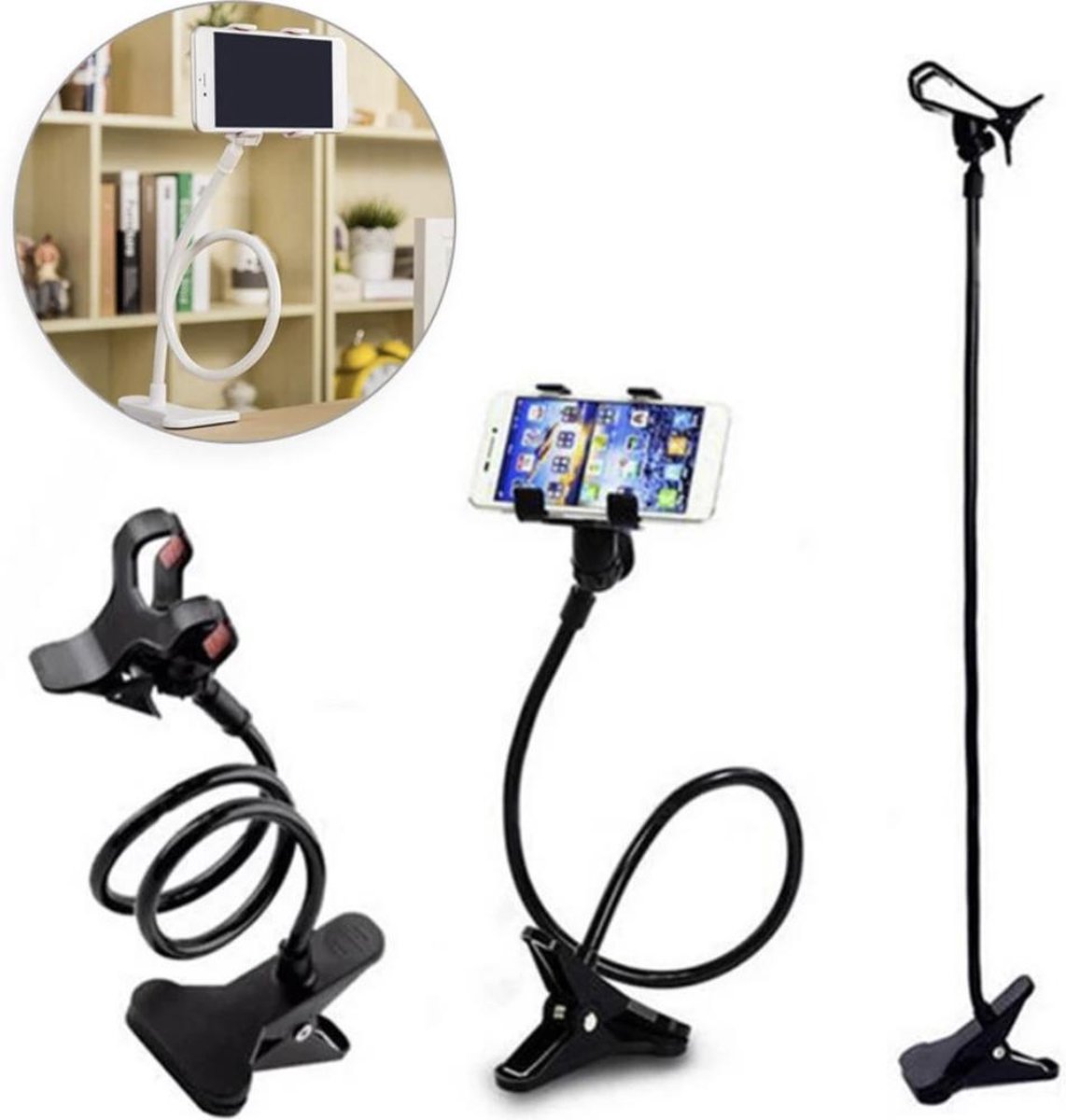 Telefoon standaard - telefoon houder - flexibele arm - telefoon assesoire