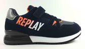 Replay Coulby Jongens Sneaker - Blauw - Maat 37
