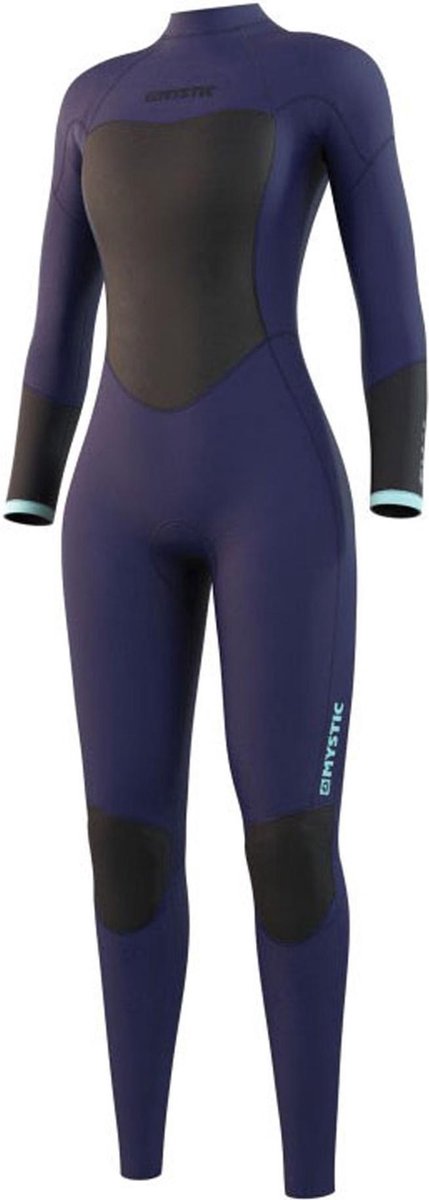 Mystic Star Wetsuit - Maat M  - Vrouwen - donker blauw - zwart - lichtblauw