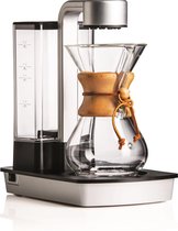 Marco Chemex OTTOMATIC® Coffee Maker - Koffiezetapparaat - 6-Cup Karaf - Filter Koffiezetter - IJskoffie Modus - Barista Kwaliteit - Zilver/Zwart