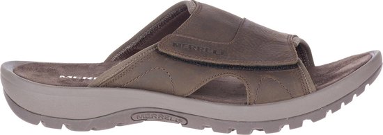 Merrell Slippers - Maat 46 - Mannen - Donkerbruin | bol.com
