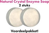 Natural Crystal Enzyme Soap | 2 stuks | Whitening Soap | Natural | Vegan | Feminine Hygiene | Organic | Herbal Yoni Soap Bar