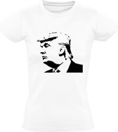 Donald Trump Dames t-shirt | usa | Wit