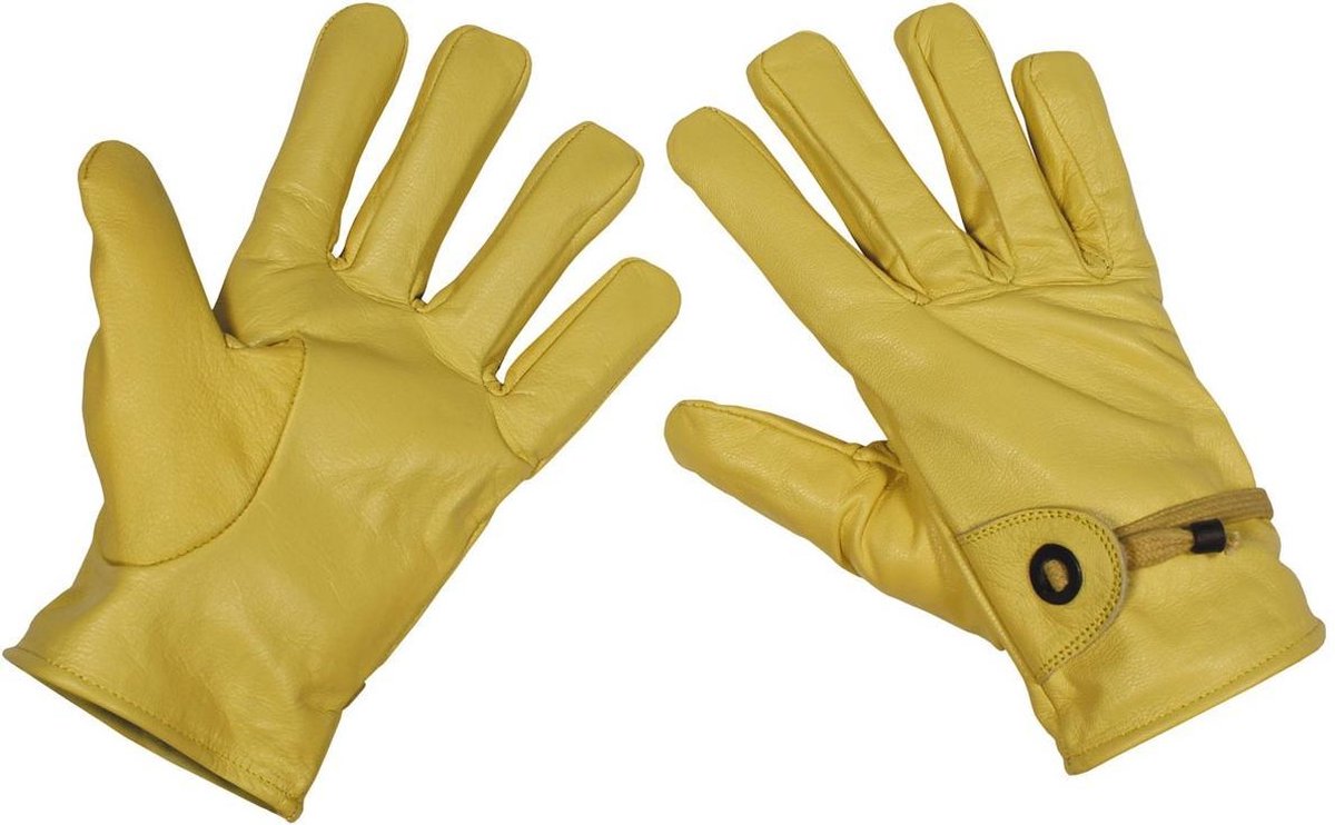 MFH - Western handschoenen - Leer Beige - MAAT XL | bol.com