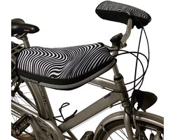 Tucano Urbano Fietsmof City Zebra Neopreen Zwart One-size 2 Stuks