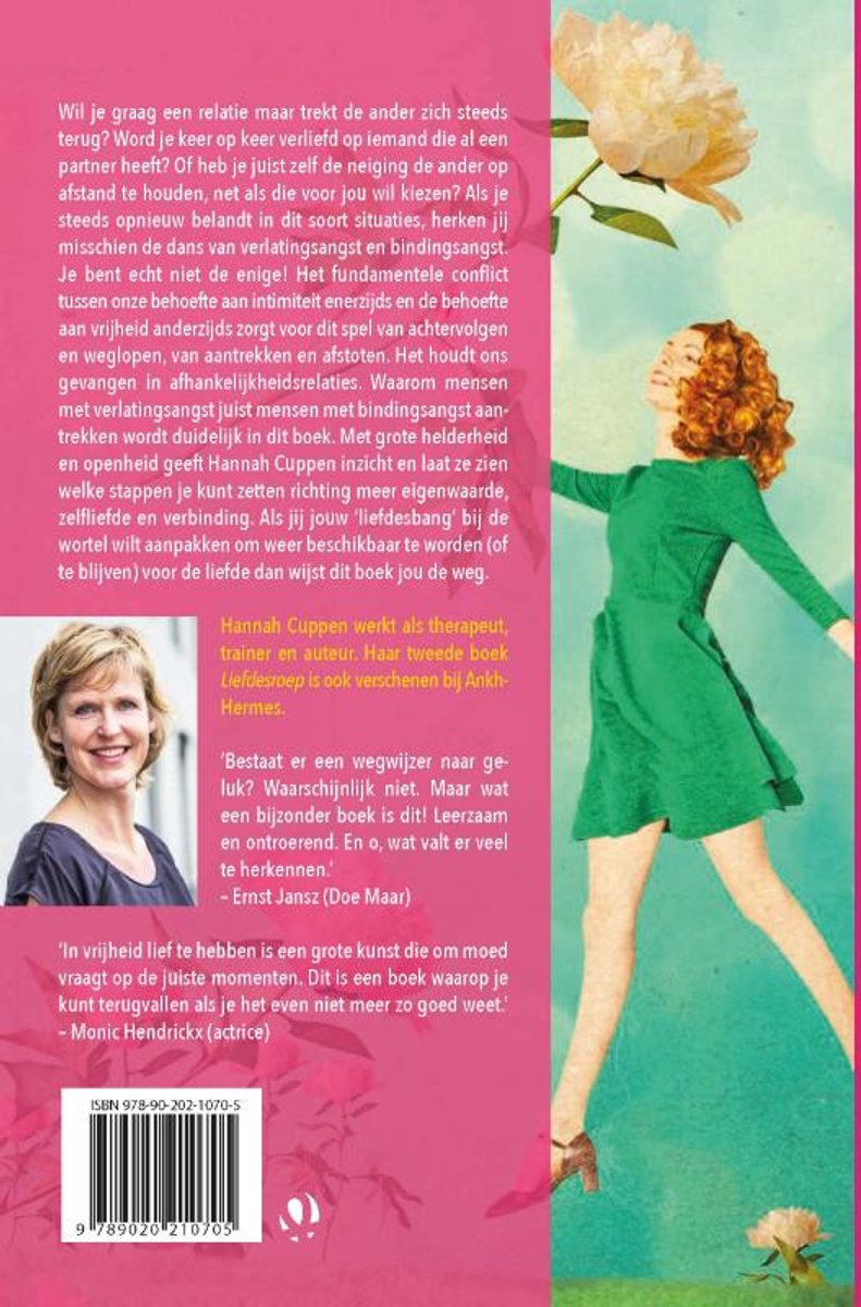 Liefdesbang - back cover