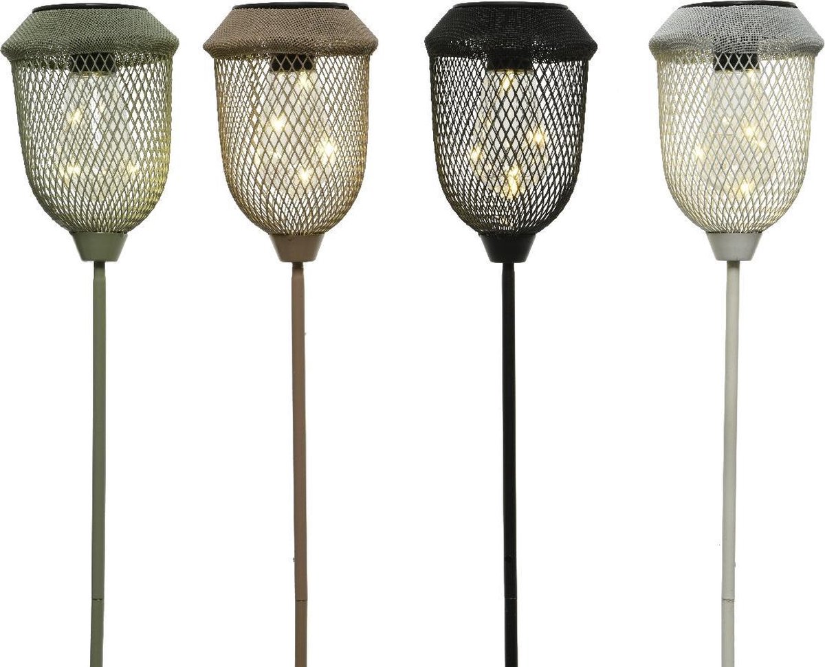 Solar stake light