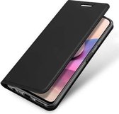 Geschikt voor Dux Ducis Xiaomi Redmi Note 10 5G Wallet Case Hoesje - Zwart