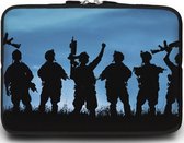 Universele Laptop Sleeve - 15.6 inch - Soldaten