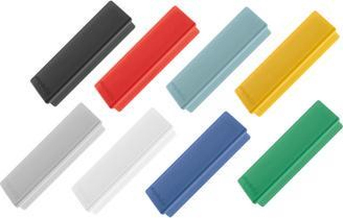 magnetoplan Rechthoekmagneet B55xD22xH8 mm rood - 1665106