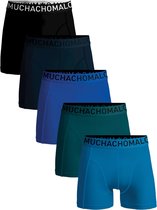 Muchachomalo Solid Onderbroek - Mannen - zwart - blauw - groen