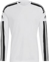 adidas Squadra 21 Sportshirt - Maat XS  - Mannen - wit - zwart