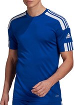 adidas Squadra 21 Sportshirt - Maat M  - Mannen - donker blauw - wit