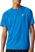 Asics Icon SS Top Hardloopshirt Men Reborn Blue - M