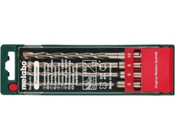 Jeu de forets pour marteau-perforateur 4 pièces SDS-Plus Metabo 625580000 Longueur totale 160 mm 1 set