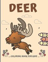 Deer Coloring Book For Kids