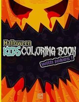 Halloween Kids Coloring Book with Jokes !