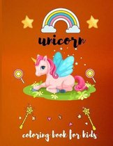 Unicorn coloring book for kids