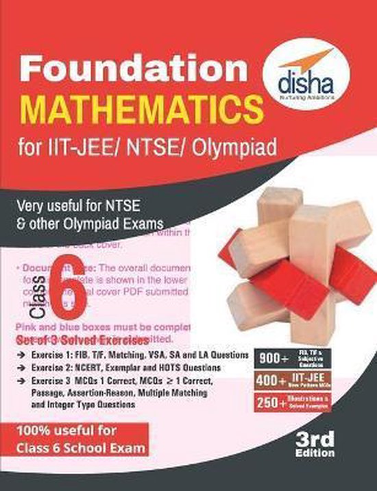 Foundation Mathematics for IIT-JEE/ NTSE/ Olympiad Class 6 - ... - cover