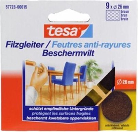 Tesa Meubelviltjes – bruin