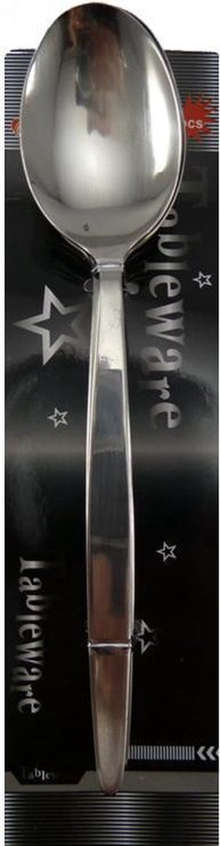 ARO houseware Tafellepel RVS 19,5cm kaart a 6 st