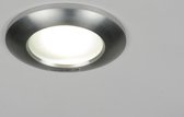 Lumidora Inbouwspot 70222 - GU10 - Wit - Aluminium - Buitenlamp - Badkamerlamp - IP65 - ⌀ 9.1 cm