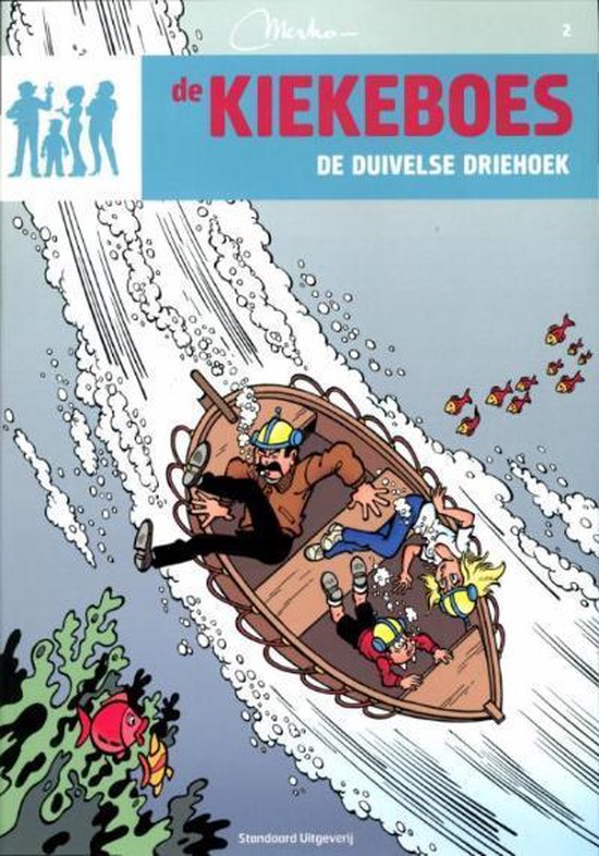 Cover van het boek 'De Kiekeboes 002 De duivelse driehoek'