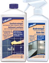 KF Onderhoudsset Badkamer - Sanitair- en badreiniger - Lithofin - 1,5L