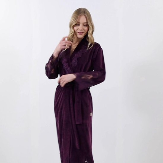 Rituals Super Smooth badjas van katoen * Royalblauw * de Bijenkorf