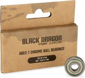 Roulements à billes Black Dragon Ball Noirs - 8 Pièces - ABEC 7 - Chromé