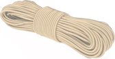 10 mtr - Elastiekkoord - zand - 8 mm - bundel