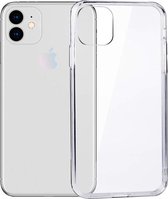 geschikt voor Apple iPhone 11 transparant telefoonhoesje - phone case - hoesje – transparant