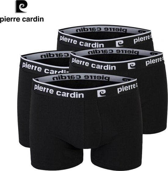 Pierre Cardin - Sous-vêtements masculin 4-Pack - 95% Katoen - Caleçon - Zwart - Taille XXL