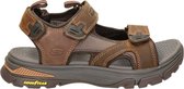 Skechers Relaxed Fit Ralcon heren sandaal - Expresso - Maat 44